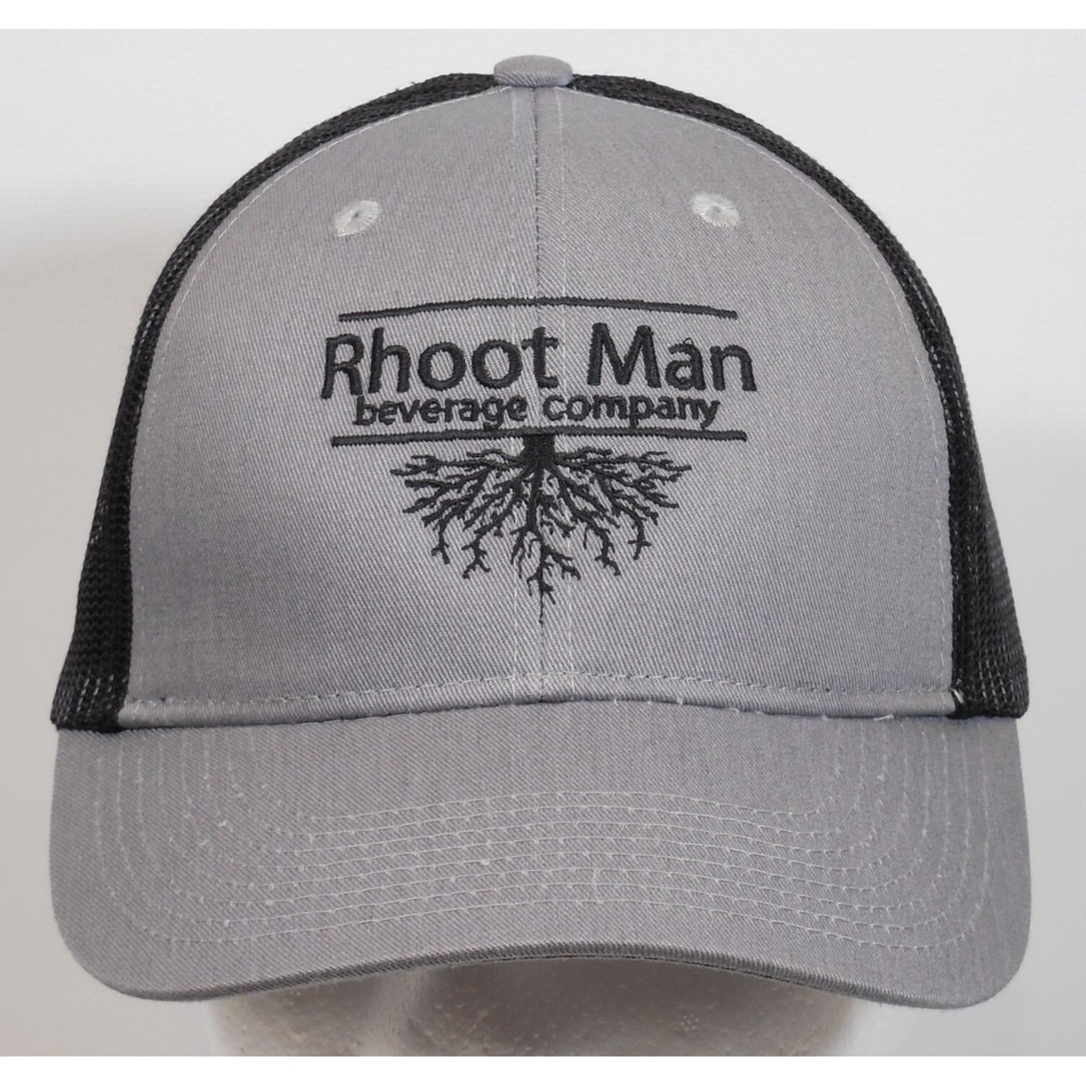 Rhoot Man Beverage Co Trucker Hat Mesh Back